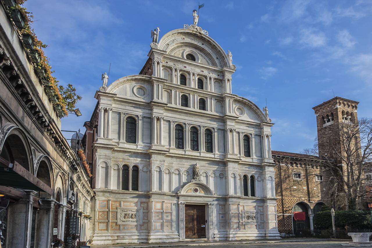 The church of San Zaccaria in Venice